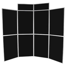 Load image into Gallery viewer, 8 Panel Freestanding Display Board- Aluminium Framed
