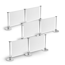 Load image into Gallery viewer, 9 Posts - 6 Graphics - Premium Cafe Barrier
