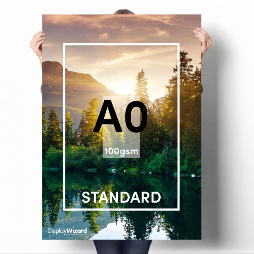 A0 Standard Poster