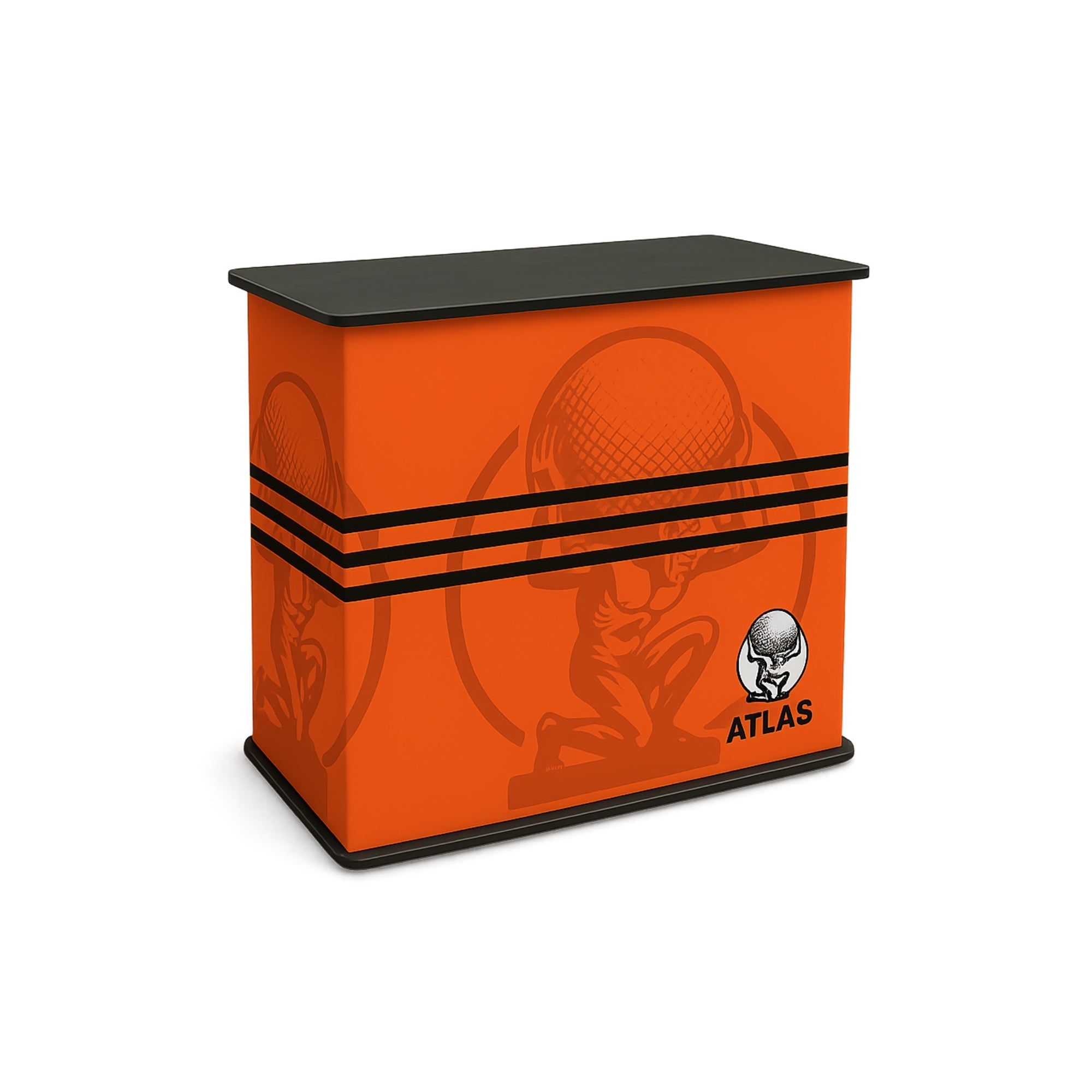 Atlas Rectangular Portable Exhibition Counter | Promotional Counter ...