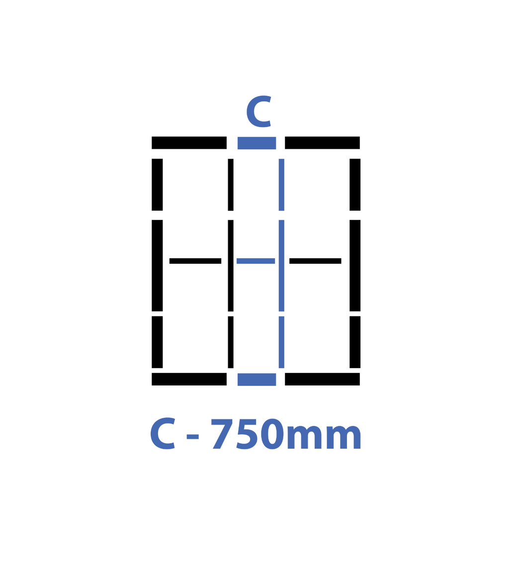 BIG LEDUP - Extension Module - 750mm