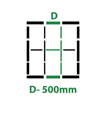 BIG LEDUP - Extension Module - 500mm