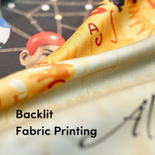 Load image into Gallery viewer, Backlit Fabric Banner Printing
