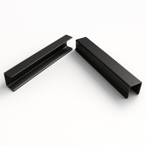 Black Header Board U shape Panel Clips