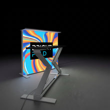Load image into Gallery viewer,  Bright Fold LED Backlit Pop Up Counter Fold up
