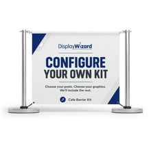 Load image into Gallery viewer, Custom Branded Café Banner Kits - Configure your own Kit - Economy
