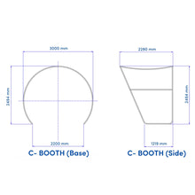 Load image into Gallery viewer, C_Booth_FootPrint_1
