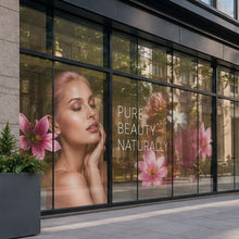 Load image into Gallery viewer, Clear Window Graphic - Pure Beauty example Image
