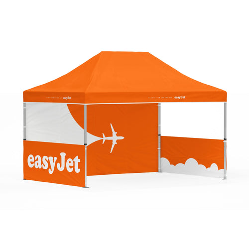 Custom Printed Gazebo 3x4.5 - 2HW 1FW