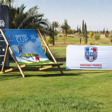 Load image into Gallery viewer, Custom Printed Giant Deckchair Golf

