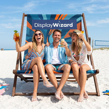 Load image into Gallery viewer, Custom Printed Giant Deckchair With People 2
