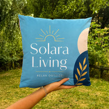 Load image into Gallery viewer, Custom printed branded cushion
