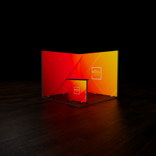 Load image into Gallery viewer, ModuLIGHT LED Lightbox Exhibition - L-Shape - 3m x 3m
