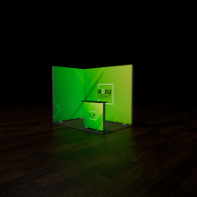 Load image into Gallery viewer, ModuLIGHT LED Backlit Exhibition - L-Shape - 3m x 2m
