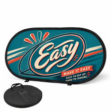 Load image into Gallery viewer,  Easy Oval Pop Out Banners - With Bag
