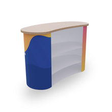 Load image into Gallery viewer, EventPro Curved Pop Up Counter - Rear
