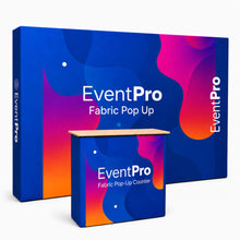 Load image into Gallery viewer, 
EventPro Fabric Counter and Backwall
