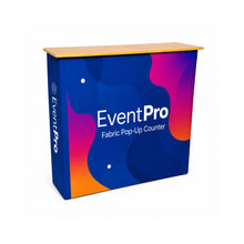Load image into Gallery viewer, EventPro Fabric Pop Up Counter 
