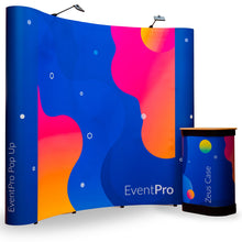 Load image into Gallery viewer, EventPro Pop Up Display Stand - 3x3 - Curved
