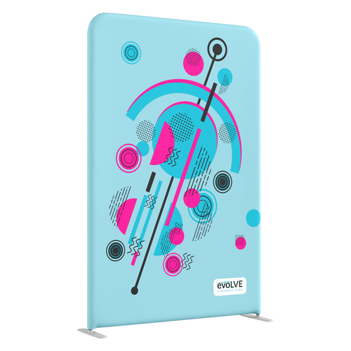 Evolve Straight Fabric Pop Up - 1.5mm - Frame & Graphics Only