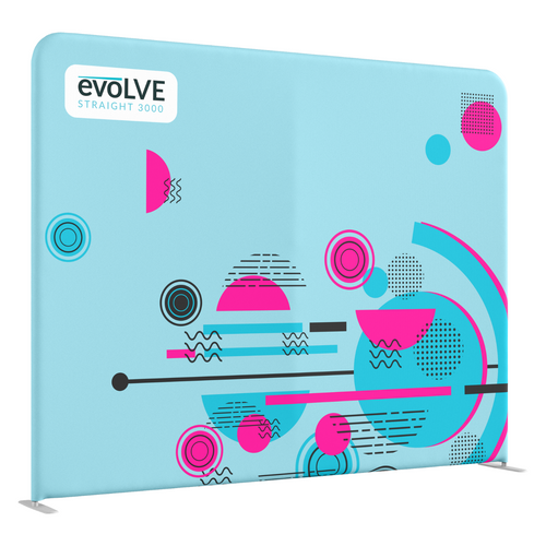 Evolve Straight Fabric Pop Up - 3m