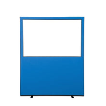 Load image into Gallery viewer, Glazed Office Screen -1200mm by  1500mm - Blue
