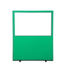 Load image into Gallery viewer, Glazed Office Screen -1200mm by  1500mm - Green
