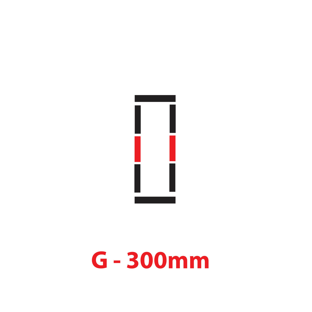 BIG LEDUP - Height Extension Kit - 300mm