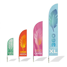 Load image into Gallery viewer, JetStream 360 Feather Flag Line-Up
