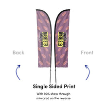 Load image into Gallery viewer, JetStream Promo Feather Flag Medium Print
