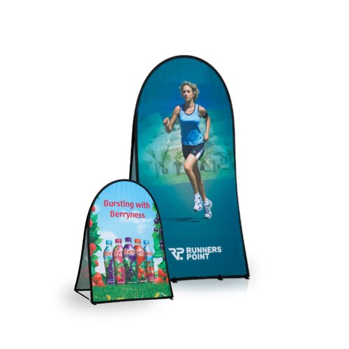 JetStream Vertical Flat Bottom Pop Out Banner