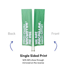 Load image into Gallery viewer, Jetstream 360 Square Flag Single Sided Print
