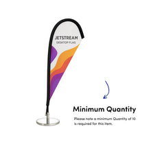 Load image into Gallery viewer, Jetstream_Desktop_Flag_TearDrop MOQ
