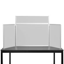 Load image into Gallery viewer, DisplayPro Aluminium - Junior Desktop Display Board - Grey Fabric
