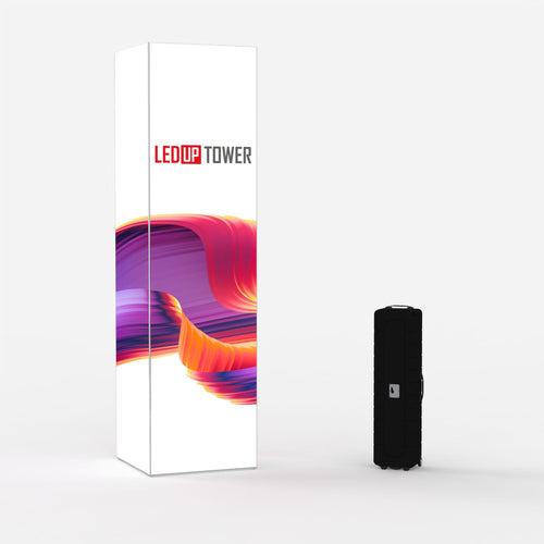 LEDUP Tower - 800mm x 2980mm with ABS Case - Backlit Exhibition Tower