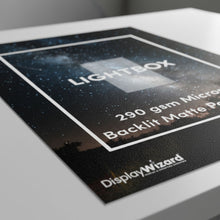 Load image into Gallery viewer, Lightbox Poster Close UP 
