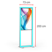 Load image into Gallery viewer, LINEUP Screen 200 – Freestanding RGB Digital Signage Display

