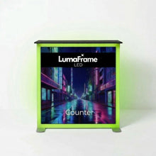 Load image into Gallery viewer, LumaFrame Counter Green Front
