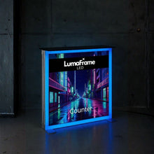 Load image into Gallery viewer, LumaFrame LED Counter Blue
