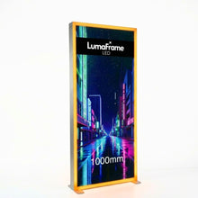 Load image into Gallery viewer, LumaFrame LED Orange White background
