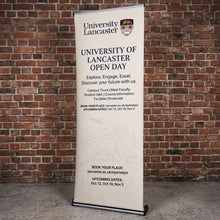 Load image into Gallery viewer, Luxe Pop Up Banner - Brick Background
