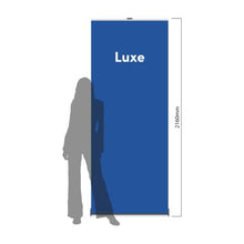 Load image into Gallery viewer, Luxe Pop Up Banner Height Comparison
