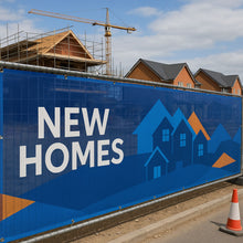 Load image into Gallery viewer, Mesh New Homes PVC Banner
