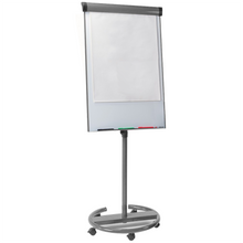 Load image into Gallery viewer, Mobile Magnetic Flip Chart Easel
