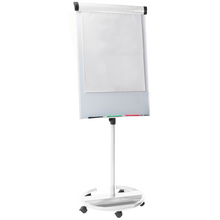 Load image into Gallery viewer, Mobile Magnetic Flip Chart Easel
