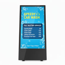 Load image into Gallery viewer, Outdoor Digital Battery A-Board 43 inch Front View
