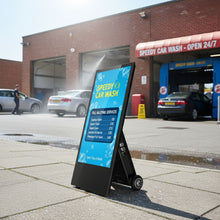 Load image into Gallery viewer, Outdoor Digital Battery A-Board 43 inch Outside
