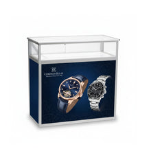 Load image into Gallery viewer, PC-12 Display Counter with sliding locking doors
