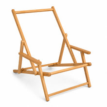 Load image into Gallery viewer, Premium Deckchair with armrests 
