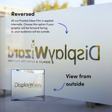Load image into Gallery viewer, Print Services Frosted Window Film Cut Out Reversed
